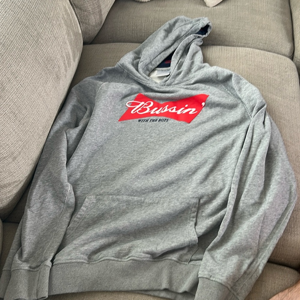 “Bussin” with the Boys Barstool Hoodie
